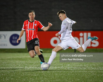 The sides played out a 1-1 draw last time they faced each other in Derry