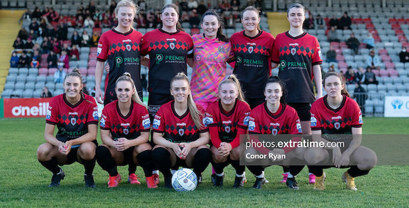Bohs starting XI from last mont's game against Wexford Youths