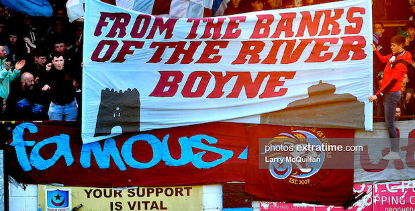Three points went the way of the home side on the banks of the river Boyne on Friday