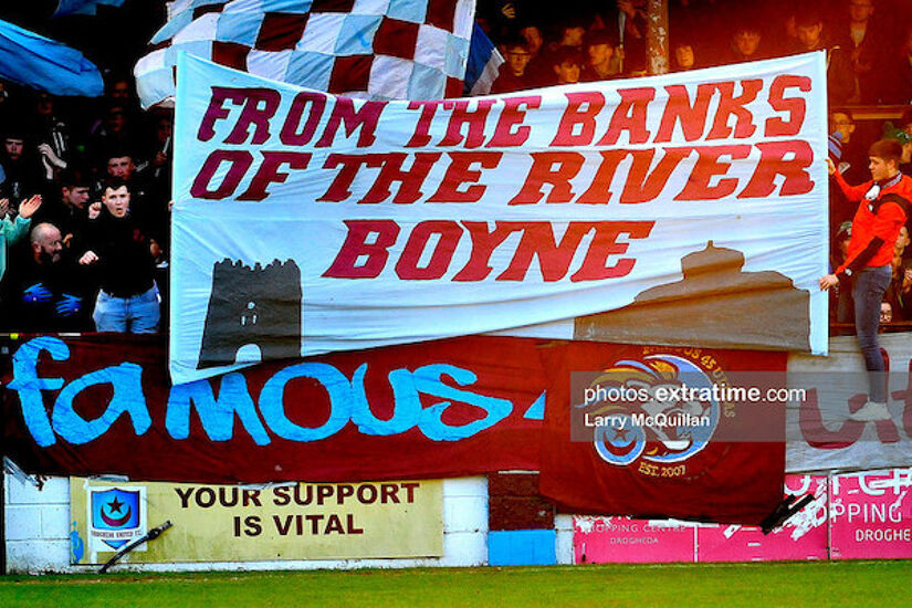 Drogheda United got the upland in the Louth derby on Friday night