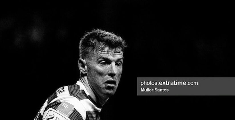 Rory Gaffney grabbed the match winner for the Hoops - his second goal of the league season so far