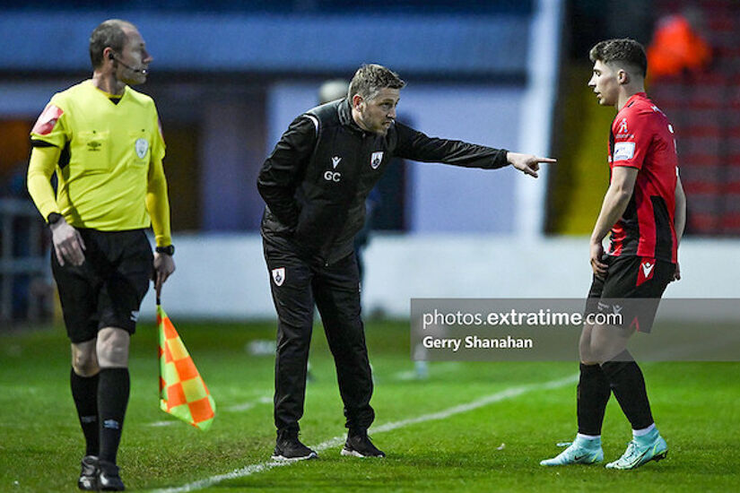 Longford Town boss Gary Cronin