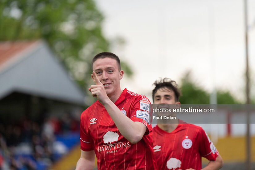 Jack Moylan grabbed Shelbourne's third goal at Tolka Park on Friday