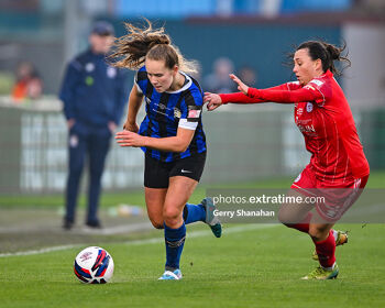 Muireann Devaney in action for Athlone Town during the 2022 season.