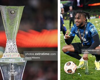 Ademola Lookman's hat-trick helped the Italian side lift a European trophy for the very first time