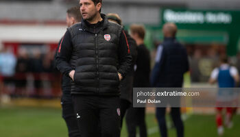 Derry City boss Ruaidhri Higgins