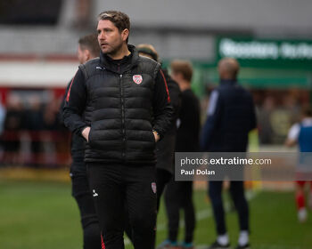 Derry City boss Ruaidhri Higgins