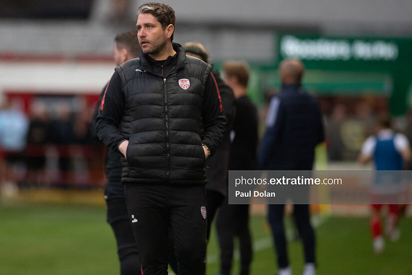 Derry City boss Ruaidhri Higgins