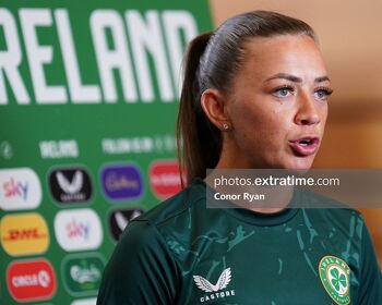 Katie McCabe scored a super goal in her team's 6-1 win over Northern Ireland