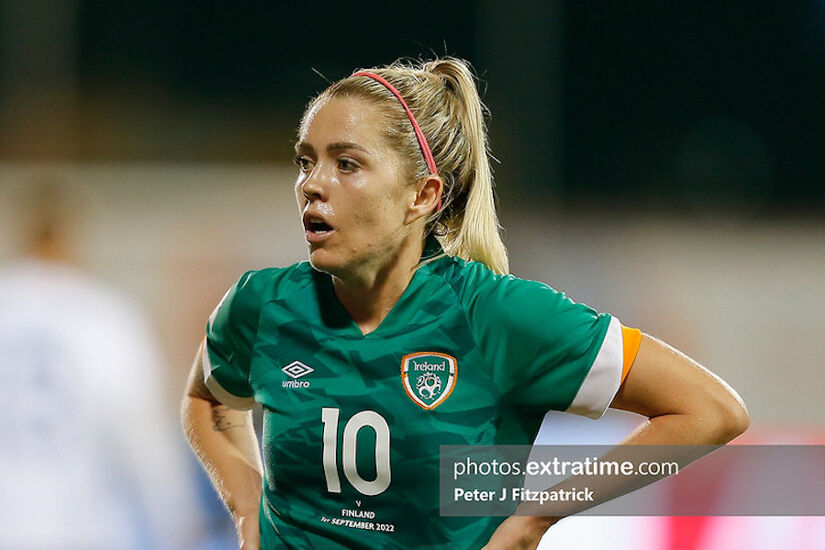 Denise O’Sullivan will join Emma Byrne, Áine O’Gorman, Niamh Fahey, Ciara Grant and Louise Quinn as centurions for the Ireland women's team