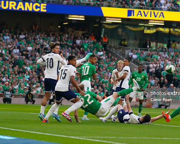 Jayson Molumby, Republic of Ireland during the UEFA Nations League game between the Republic of Ireland and England