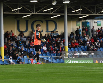 Jack McCarthy made his senior debut for Shelbourne against UCD in 2021