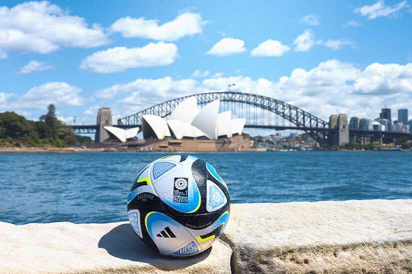 The OCEAUNZ Women's World Cup ball in Sydney Harbour