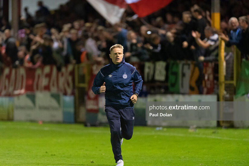 Damien Duff after the 1-1 Dublin derby draw with Bohs in Tolka Park