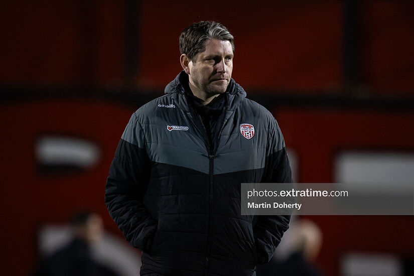 Ruaidhri Higgins saw his Derry City side blow another chance to close the gap on the leaders on Friday night