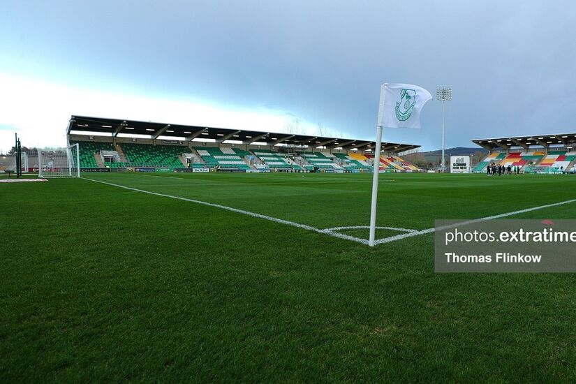 The East and South Stands in Tallaght Stadium