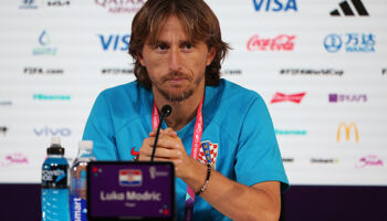 Luca Modric scored in the penalty shoot-out to help his team make the World Cup semi-final