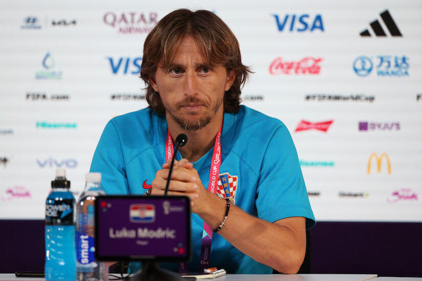 Luca Modric scored in the penalty shoot-out to help his team make the World Cup semi-final