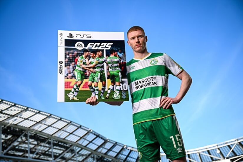 Darragh Nugent at the launch of EA Sports' FC 25