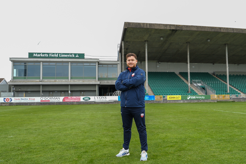 New Treaty United women's first team boss Sean Russell