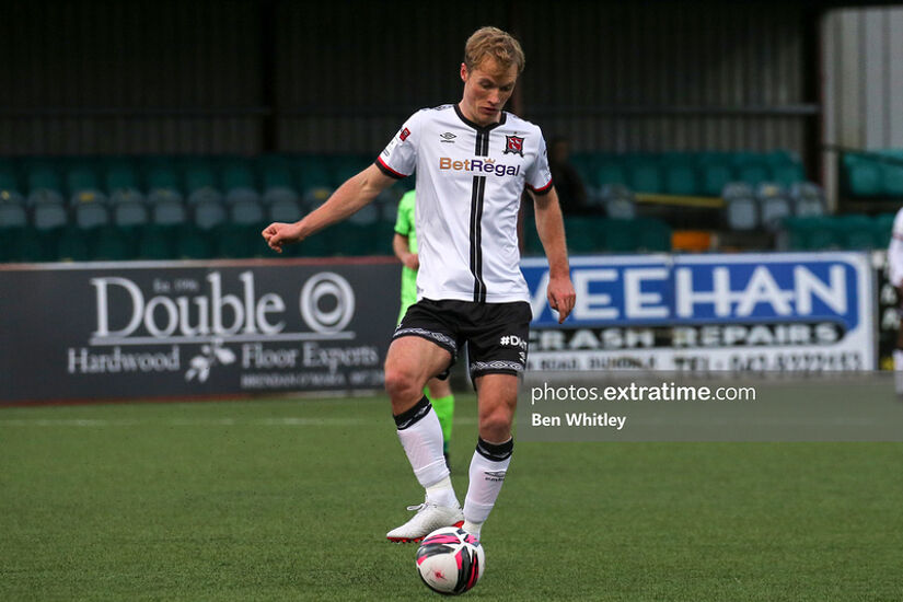 Ex Candystripe Greg Sloggett will be hoping to find the net after opening his season's acount last weekend at Oriel Park