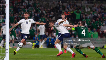 Serbia drew 1-1 with Ireland in the September 2021 qualifier in Dublin