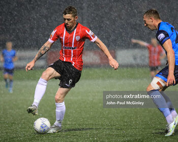 Derry City and UCD in action from 2022