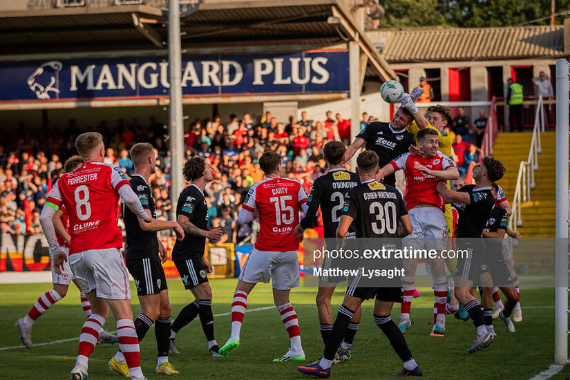 Action from the 1-1 draw between the side in July