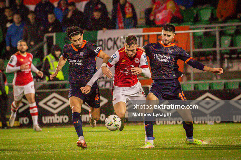 Mason Melia caught the eye against Istanbul Basaksehir in last week's first-leg at Tallaght Stadium