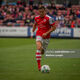 Anto Breslin in action for St Patrick's Athletic against UCD in June 2023