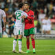 Callum O'Dowda and Cristiano Ronaldo