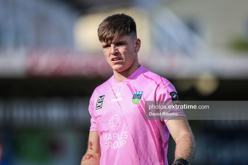 June 3rd, 2024, Kian Moore of UCD during the League of Ireland First Division: Cork City vs UCD played at Turners Cross, Cork, Ireland.