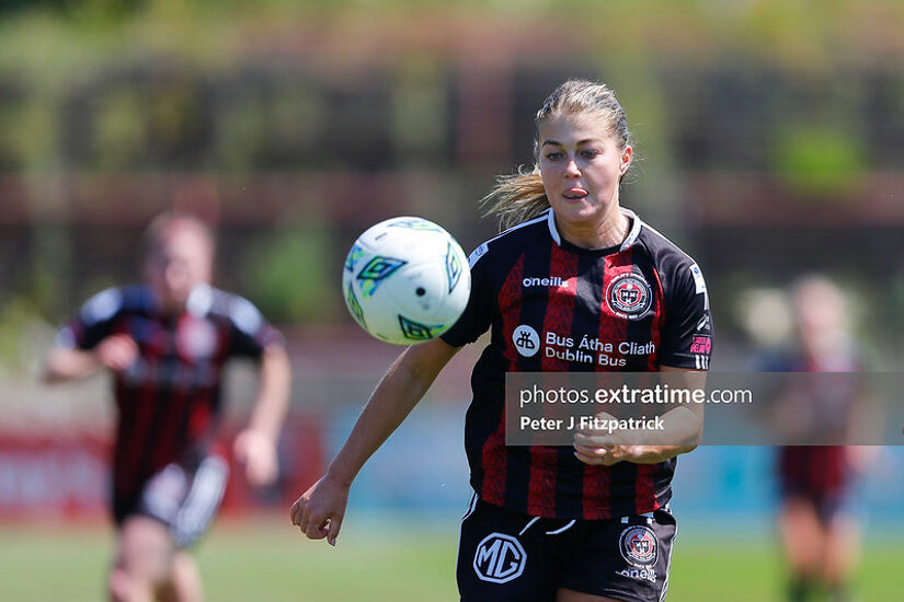 Bohemian FC v Shamrock Rovers FC; Sarah Rowe of Bohemian FC