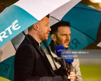 RTÉ pundits Alan Cawley and Stuey Byrne
