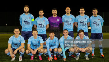 The Kilbarrack United starting XI against St Francis in January