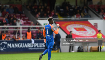 James Anang helped his team to a clean sheet in Inchicore on Friday night