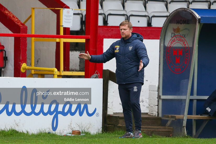 Shelbourne boss Damien Duff