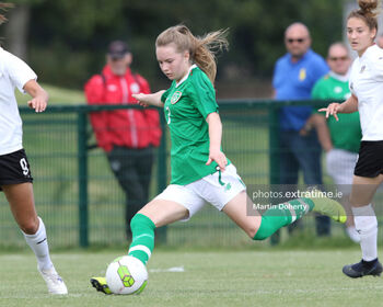 Izzy Atkinson in action for the Ireland u-19 team