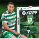 Pictured is Gary O'Neill of Shamrock Rovers during the EA SPORTS FC 24 SSE Airtricity League Cover Launch at the Aviva Stadium in Dublin.