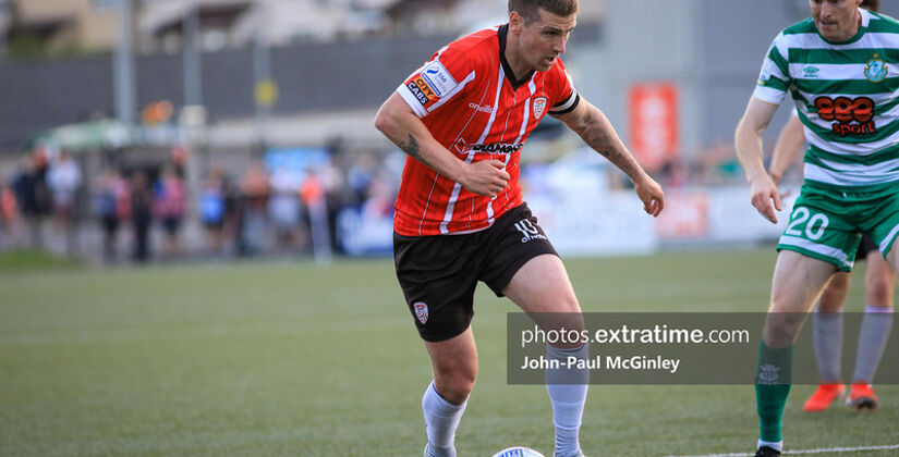 New Derry City captain Patrick McEleney will be looking to lead his team to victory in Head in the Game Park tonight