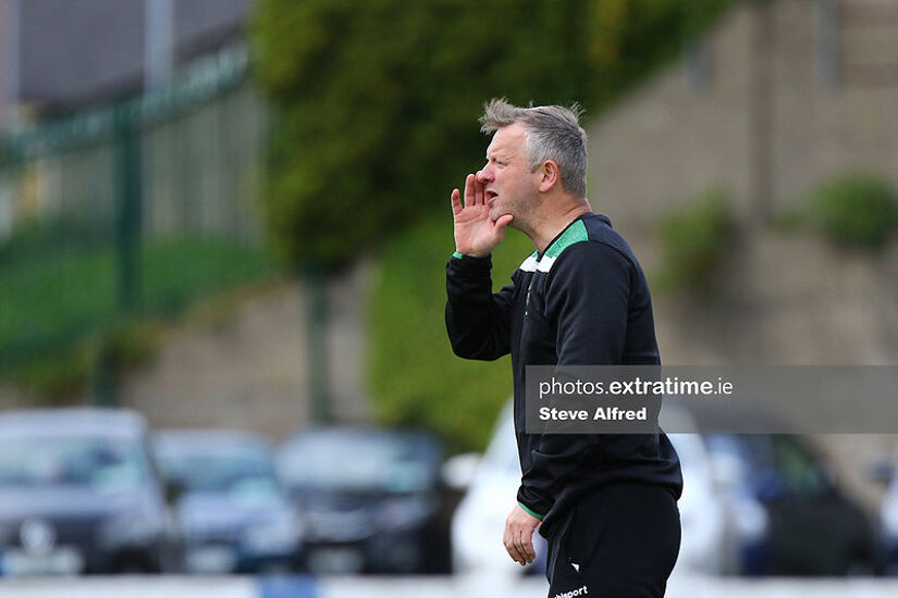 Peamount manager James O'Callaghan