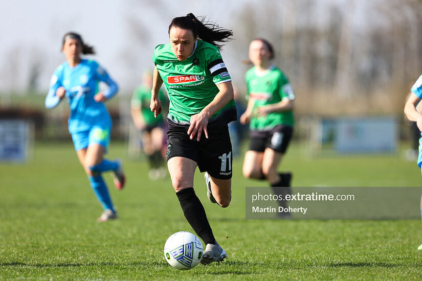 New Shamrock Rovers signing Aine O'Gorman was included in the Team of the Season.