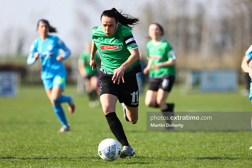 New Shamrock Rovers signing Aine O'Gorman was included in the Team of the Season.