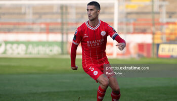 Shelbourne defender Shane Griffin