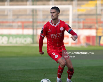 Shelbourne defender Shane Griffin