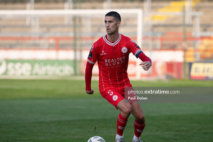 Shelbourne defender Shane Griffin