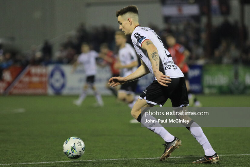Darragh Leahy in action for Dundalk