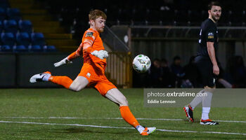 Athlone Town goalkeeper Enda Minogue was previously on the books of Bray Wanderers as a youth