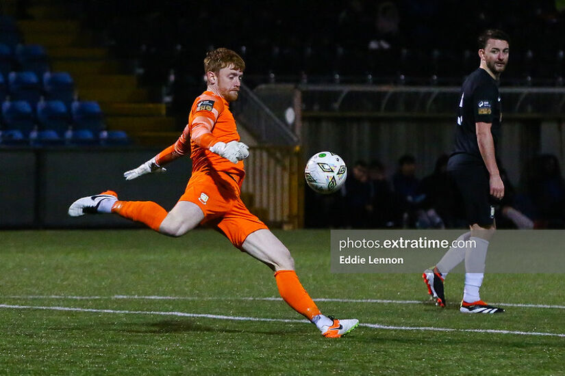 Athlone Town goalkeeper Enda Minogue was previously on the books of Bray Wanderers as a youth