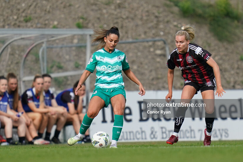 Lynn Craven in action for Bohemians.